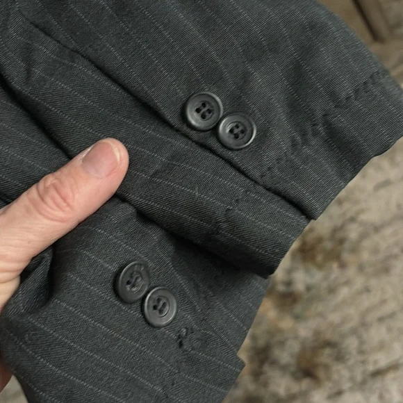 Vintage Cropped patchwork blazer, size 42 - Picture 4 of 10